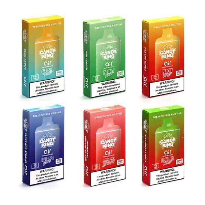 Candy King TF Air Disposable Device 6000 Puffs (10 Pack)